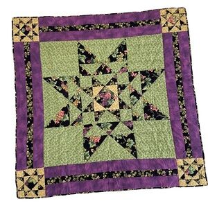 Handmade Quilt - Grapevines Grapes Vineyard Wine Making - Hand sewn
